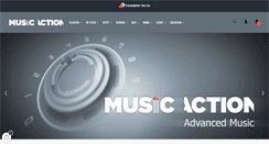 Desktop Screenshot of music-action.com